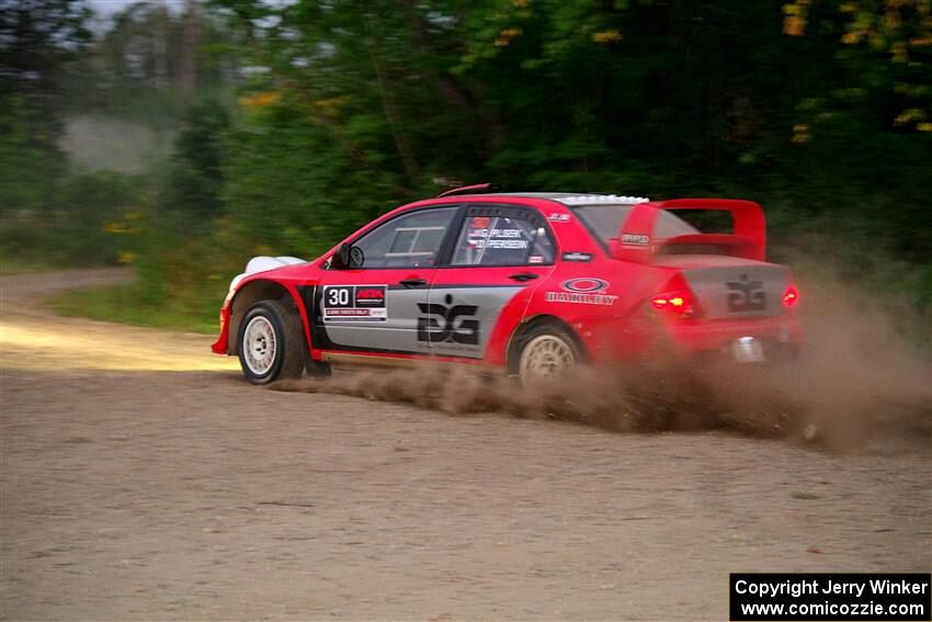 George Plsek / Danny Persein Mitsubishi Lancer WRC on SS9, Steamboat II.