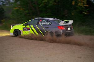 Tim Rooney / Claudia Barbera-Pullen Subaru WRX STi on SS9, Steamboat II.