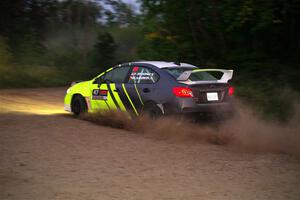 Tim Rooney / Claudia Barbera-Pullen Subaru WRX STi on SS9, Steamboat II.