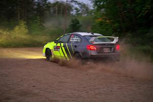 Tim Rooney / Claudia Barbera-Pullen Subaru WRX STi on SS9, Steamboat II.