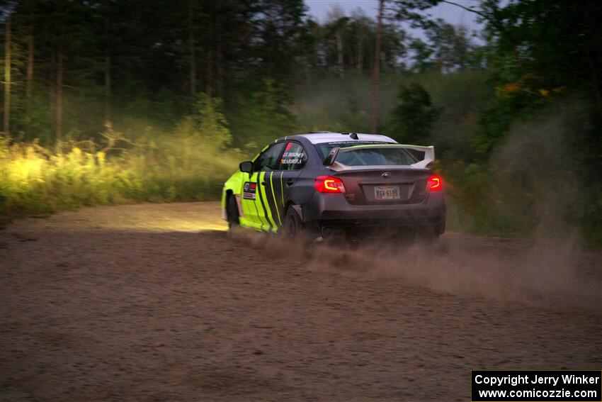 Tim Rooney / Claudia Barbera-Pullen Subaru WRX STi on SS9, Steamboat II.