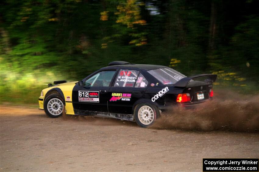 Matt Nykanen / Lars Anderson BMW 328i on SS9, Steamboat II.