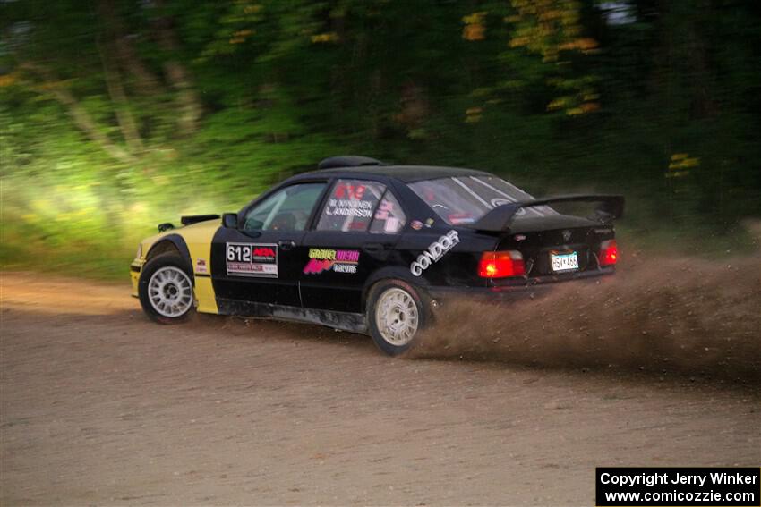 Matt Nykanen / Lars Anderson BMW 328i on SS9, Steamboat II.