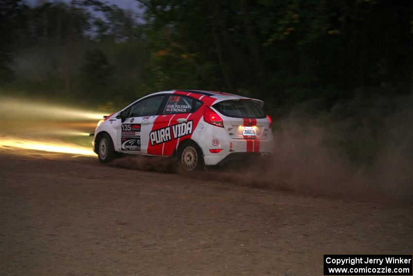 Roberto Yglesias / Sara Nonack Ford Fiesta ST on SS9, Steamboat II.