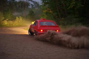 Mike Hurst / Randall Short Ford Capri on SS9, Steamboat II.