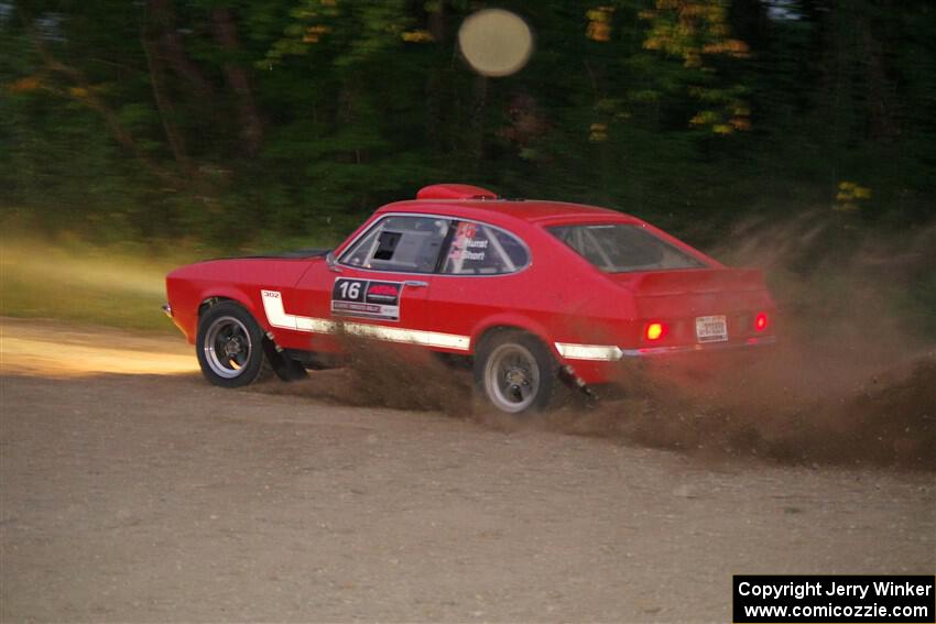 Mike Hurst / Randall Short Ford Capri on SS9, Steamboat II.