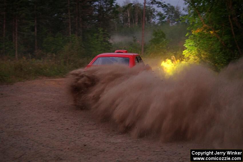 Mike Hurst / Randall Short Ford Capri on SS9, Steamboat II.