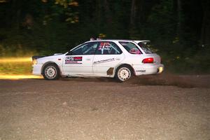 Aidan Hicks / John Hicks Subaru Impreza Wagon on SS9, Steamboat II.