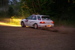 Aidan Hicks / John Hicks Subaru Impreza Wagon on SS9, Steamboat II.