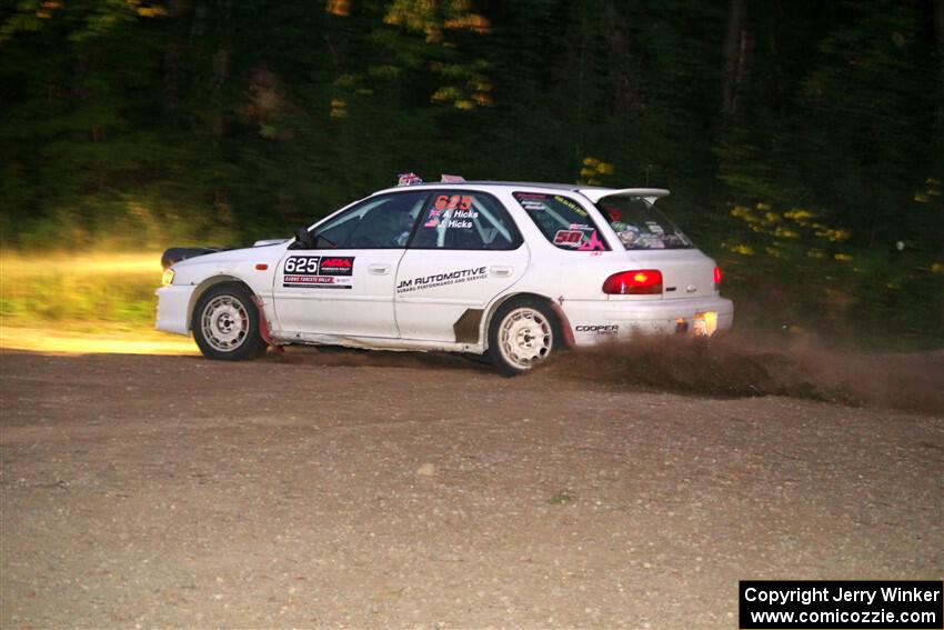 Aidan Hicks / John Hicks Subaru Impreza Wagon on SS9, Steamboat II.