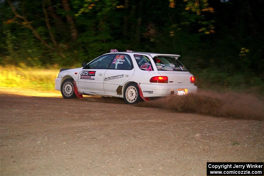 Aidan Hicks / John Hicks Subaru Impreza Wagon on SS9, Steamboat II.