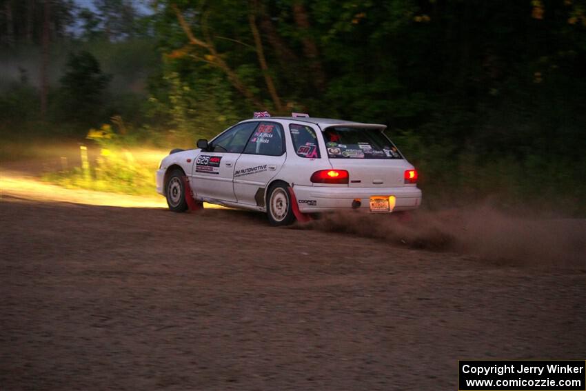 Aidan Hicks / John Hicks Subaru Impreza Wagon on SS9, Steamboat II.