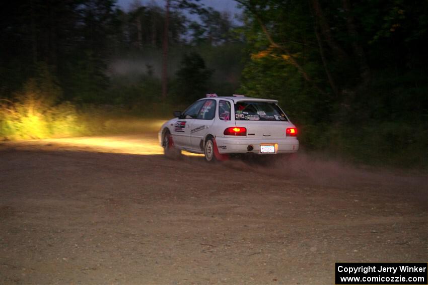 Aidan Hicks / John Hicks Subaru Impreza Wagon on SS9, Steamboat II.