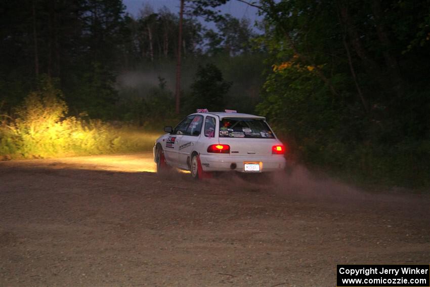 Aidan Hicks / John Hicks Subaru Impreza Wagon on SS9, Steamboat II.