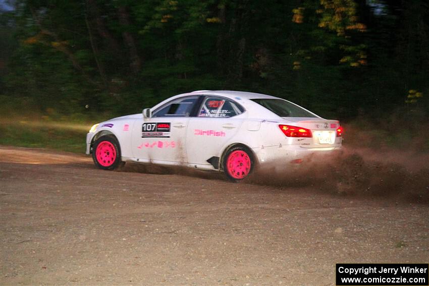 Richo Healey / Michelle Miller Lexus IS250 on SS9, Steamboat II.