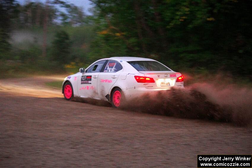 Richo Healey / Michelle Miller Lexus IS250 on SS9, Steamboat II.