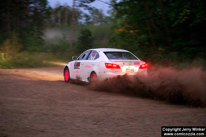 Richo Healey / Michelle Miller Lexus IS250 on SS9, Steamboat II.