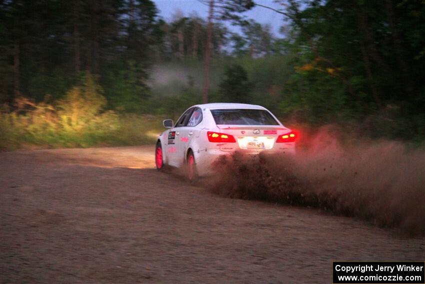 Richo Healey / Michelle Miller Lexus IS250 on SS9, Steamboat II.