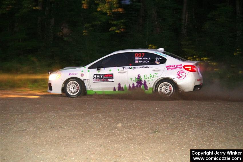 Jamey Randall / Andrew Rausch Subaru WRX on SS9, Steamboat II.