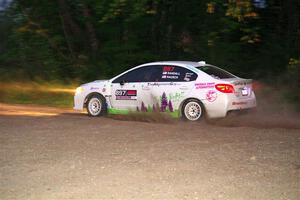 Jamey Randall / Andrew Rausch Subaru WRX on SS9, Steamboat II.