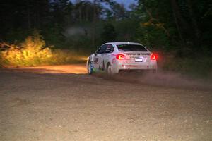 Jamey Randall / Andrew Rausch Subaru WRX on SS9, Steamboat II.