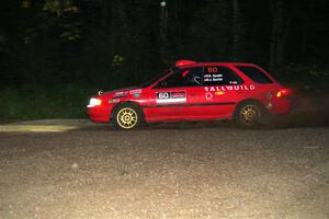 Krishna Gandhi / Jake Baxter Subaru Impreza Wagon on SS9, Steamboat II.