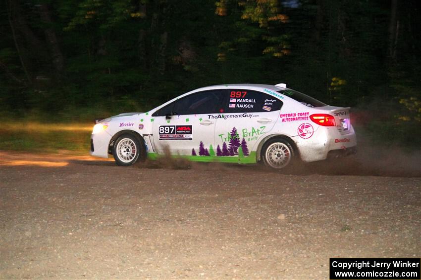 Jamey Randall / Andrew Rausch Subaru WRX on SS9, Steamboat II.