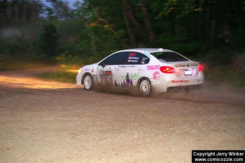 Jamey Randall / Andrew Rausch Subaru WRX on SS9, Steamboat II.