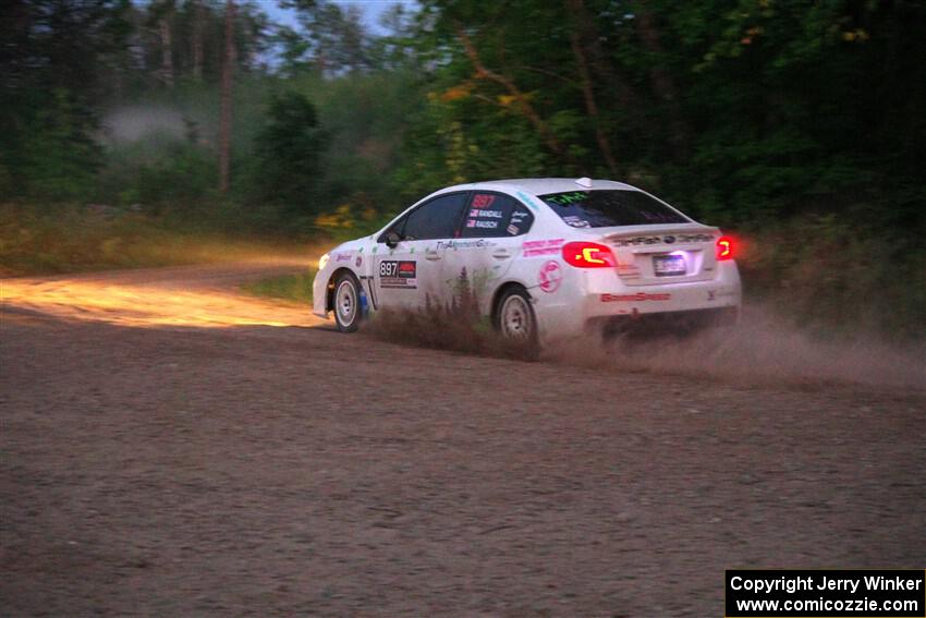 Jamey Randall / Andrew Rausch Subaru WRX on SS9, Steamboat II.