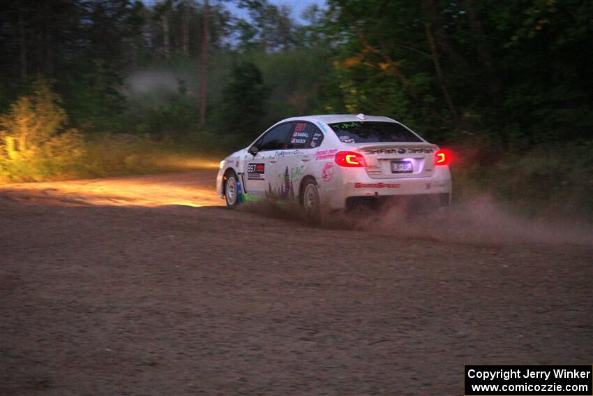 Jamey Randall / Andrew Rausch Subaru WRX on SS9, Steamboat II.