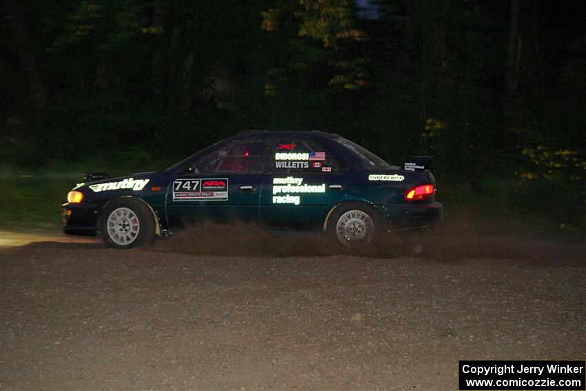 Andy Didorosi / Jamie Willetts Subaru Impreza on SS9, Steamboat II.