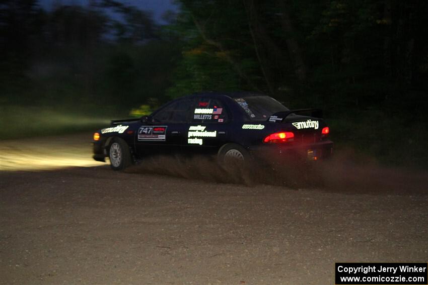 Andy Didorosi / Jamie Willetts Subaru Impreza on SS9, Steamboat II.