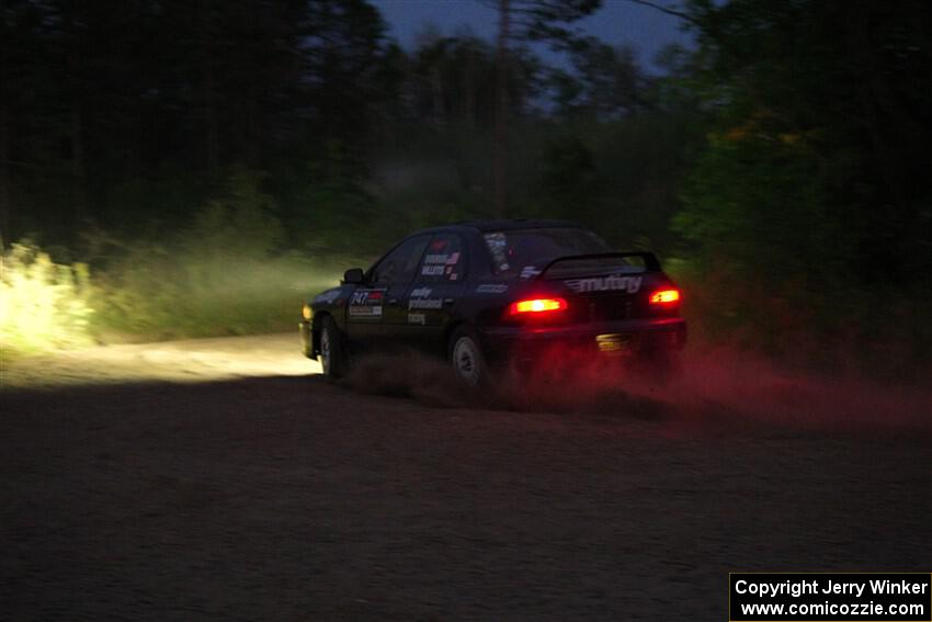 Andy Didorosi / Jamie Willetts Subaru Impreza on SS9, Steamboat II.