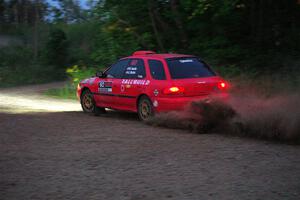 Krishna Gandhi / Jake Baxter Subaru Impreza Wagon on SS9, Steamboat II.