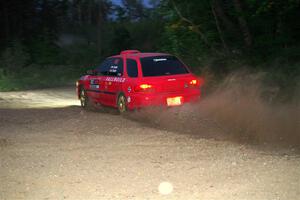 Krishna Gandhi / Jake Baxter Subaru Impreza Wagon on SS9, Steamboat II.