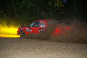 Travis Mattonen / Anikka Nykanen Subaru Impreza on SS9, Steamboat II.