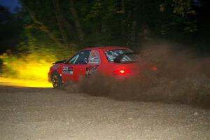 Travis Mattonen / Anikka Nykanen Subaru Impreza on SS9, Steamboat II.