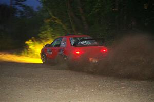 Travis Mattonen / Anikka Nykanen Subaru Impreza on SS9, Steamboat II.