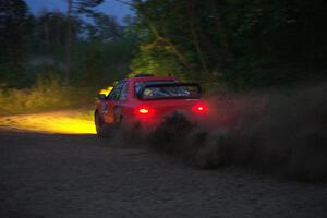 Travis Mattonen / Anikka Nykanen Subaru Impreza on SS9, Steamboat II.