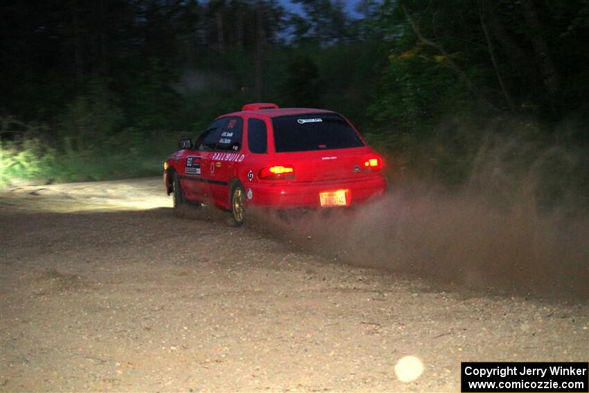 Krishna Gandhi / Jake Baxter Subaru Impreza Wagon on SS9, Steamboat II.