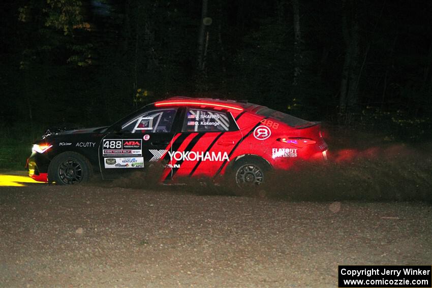 John Sharps / Oliver Kokenge Acura Integra on SS9, Steamboat II.