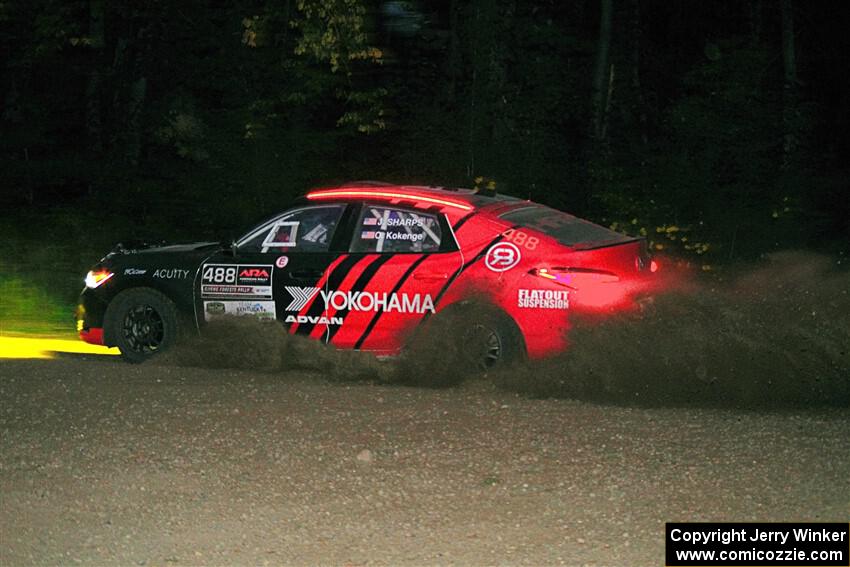 John Sharps / Oliver Kokenge Acura Integra on SS9, Steamboat II.