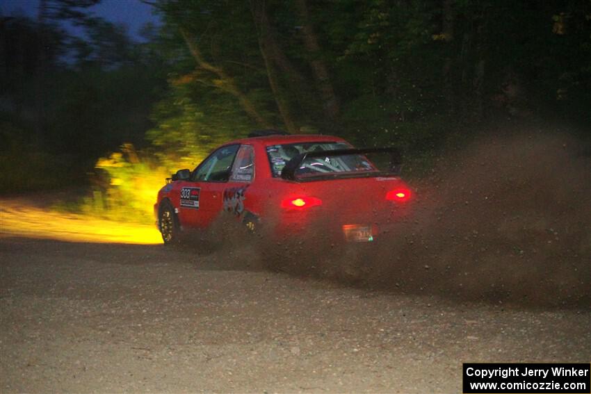 Travis Mattonen / Anikka Nykanen Subaru Impreza on SS9, Steamboat II.