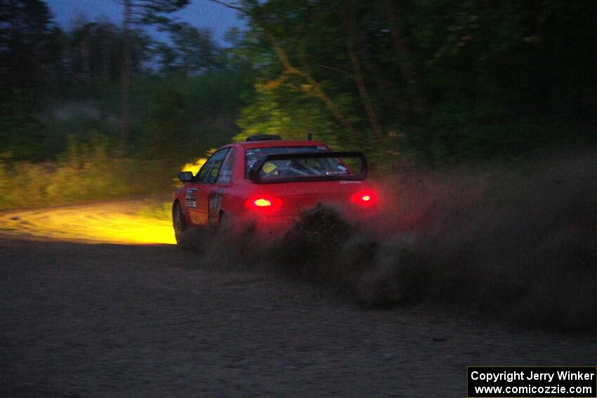 Travis Mattonen / Anikka Nykanen Subaru Impreza on SS9, Steamboat II.