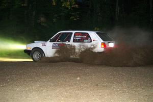 Josh Nykanen / Charlotte Himes VW GTI on SS9, Steamboat II.