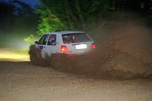 Josh Nykanen / Charlotte Himes VW GTI on SS9, Steamboat II.