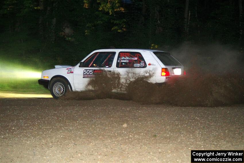 Josh Nykanen / Charlotte Himes VW GTI on SS9, Steamboat II.