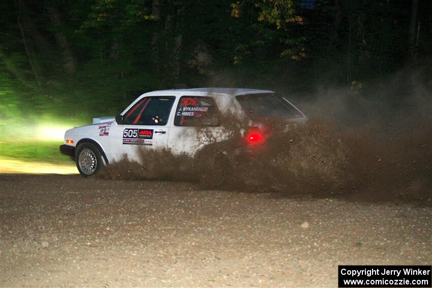 Josh Nykanen / Charlotte Himes VW GTI on SS9, Steamboat II.