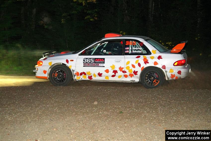 Richard Donovan / Greg Donovan Subaru Impreza on SS9, Steamboat II.