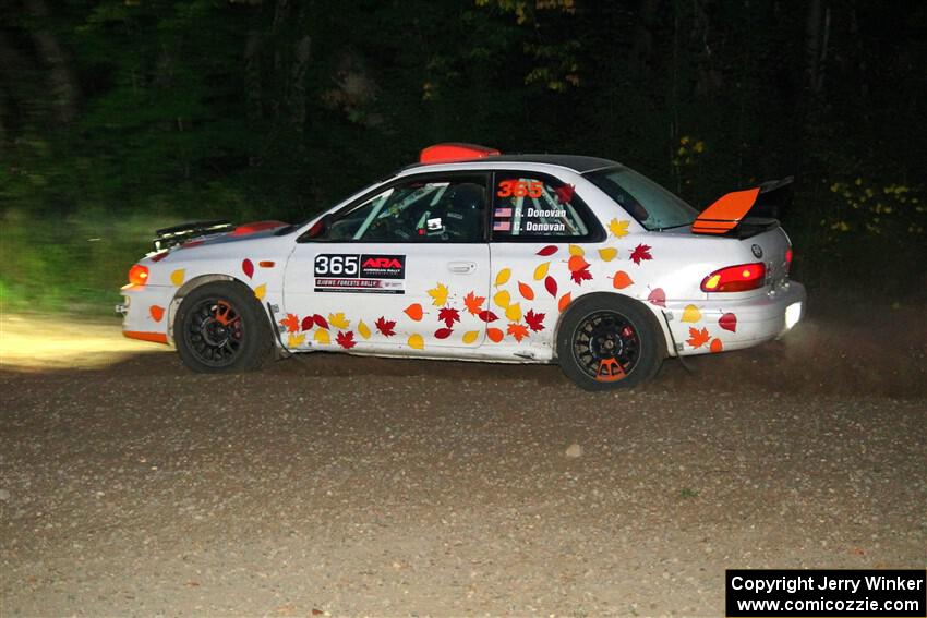 Richard Donovan / Greg Donovan Subaru Impreza on SS9, Steamboat II.